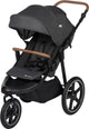 Bebeconfort cloudy kinderwagen - 0-4 jaar(0-22 kg)- mineral graphite - snel inklapbaar - verstelbare duwstang
