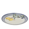 Decoris bord met citroen decoratie porselein dia.20,3x2cm