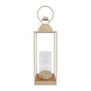Countryfield lantaarn crème metaal h71cm