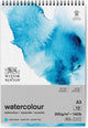 Winsor newton 6662580 classic aquarelblok spiral pad – 300 g m², 12 vellen, a3, koudgeperst, grain fin - aquarelpapier in spiraalblok a3