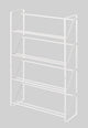 Yamazaki schoenenrek - 4 niveaus - slim - wit