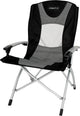 Eurotrail camping stoel lyon - charcoal zwart