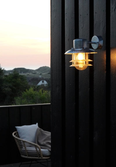 Nordlux blokhus-wandlamp-down-e27-gegalvaniseerd