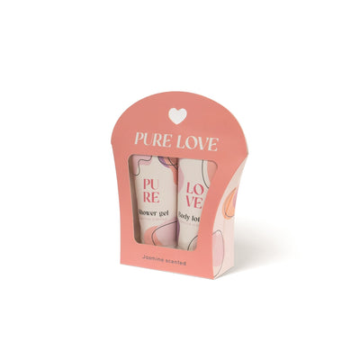 Source balance pure love giftset 2-delig showergel en body lotion met jasmine geur