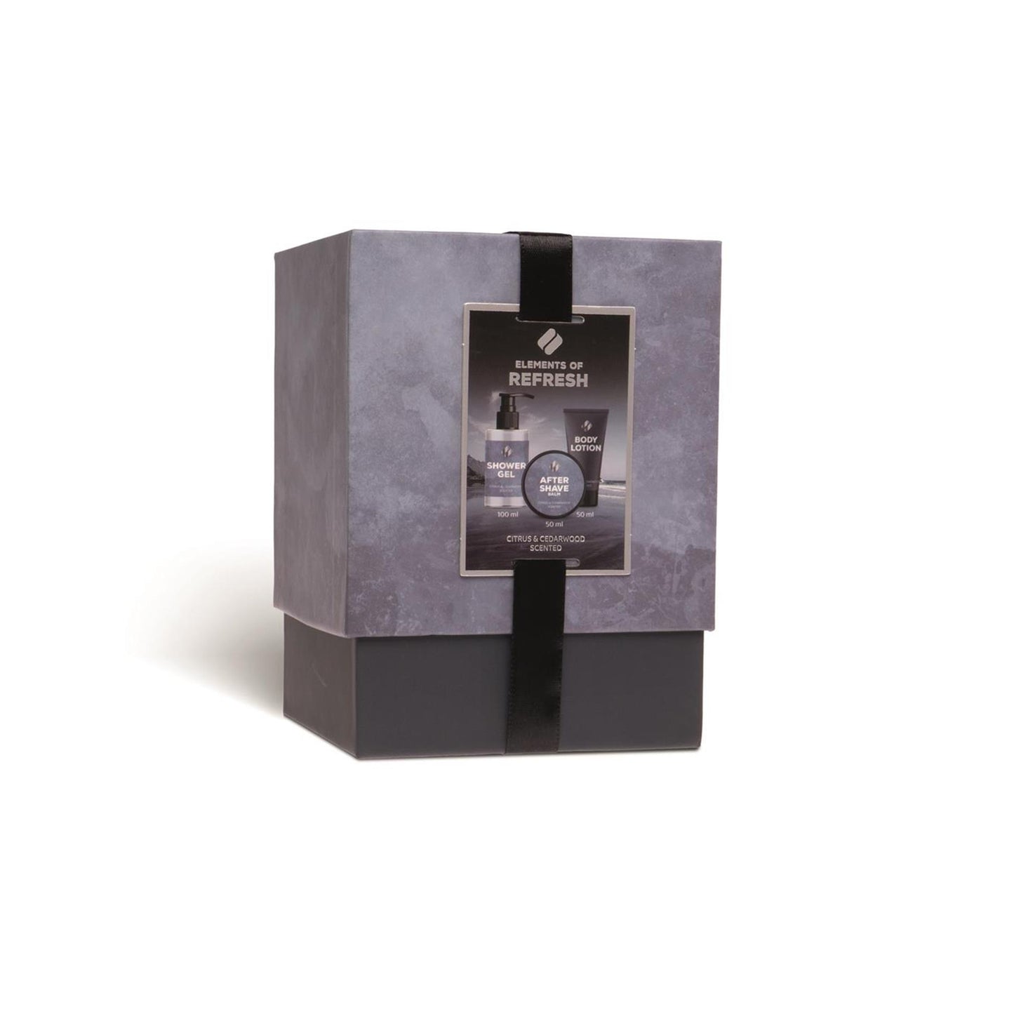 Source balance bad giftset elements of refresh bad douchegel 100ml, aftershavebalsem 50ml, bodylotion 50ml