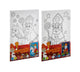 Grafix sint canvas schilderen op nummer 30cm