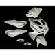 Edge plaatset 9-delig yamaha aerox-r vanaf bouwjaar 2014 - glanzend wit