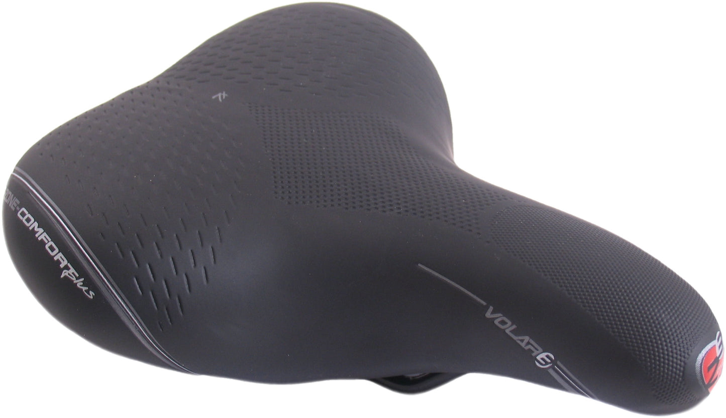 Zadel Selle Bassano Volare Xl 3-Zone Sport Tour Zwart