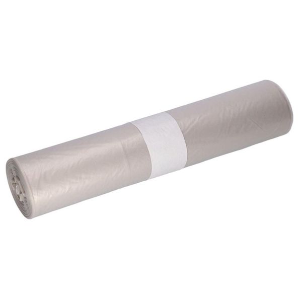Afvalzak transparant 90x120cm t50 (100 stuks)