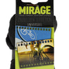 Zadeldek Mirage universeel - stretch nylon - zwart