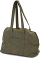 Designed by lotte bundu draagtas hond - hondentas - voor kleine honden - stevige bodem - groen - 40x20x28 cm