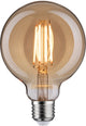 Paulmann 1879 filament 230 v 3-step-dim led globe g95 e27 470lm 6w 1800k dimbaar goud
