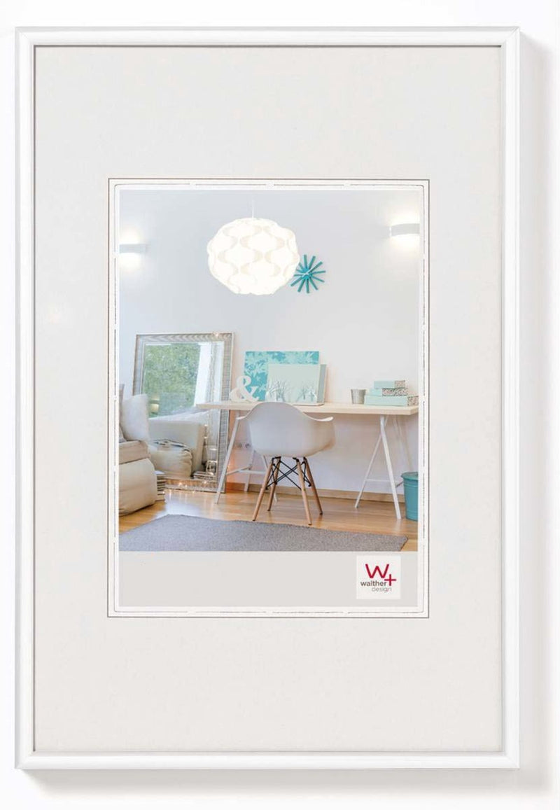 Walther new lifestyle - kunststof lijst - fotoformaat 18x24 cm - wit