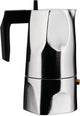 Alessi percolator ossidiana - mt18 3 - 3 kops - door mario trimarchi