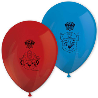 Paw patrol ready for action ballonnen 8 stuks | 6 stuks