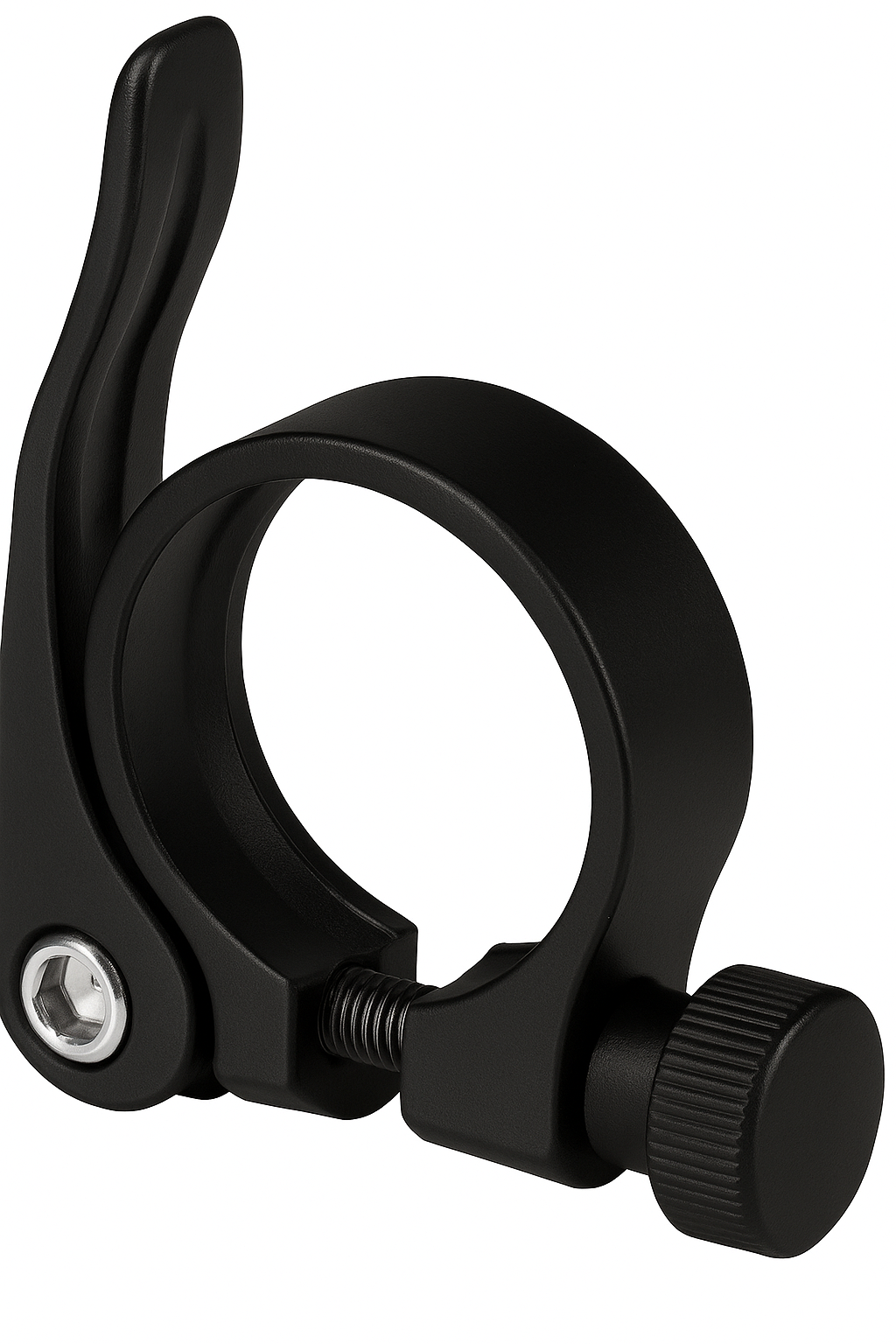 Zadelpenklem Edge ø34.9 Alu Quick-Release - zwart