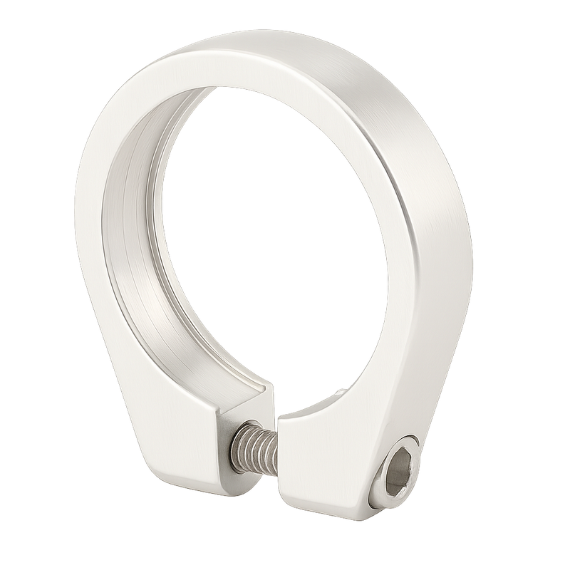 Zadelpenklem ø34.9 aluminium met inbusbout -