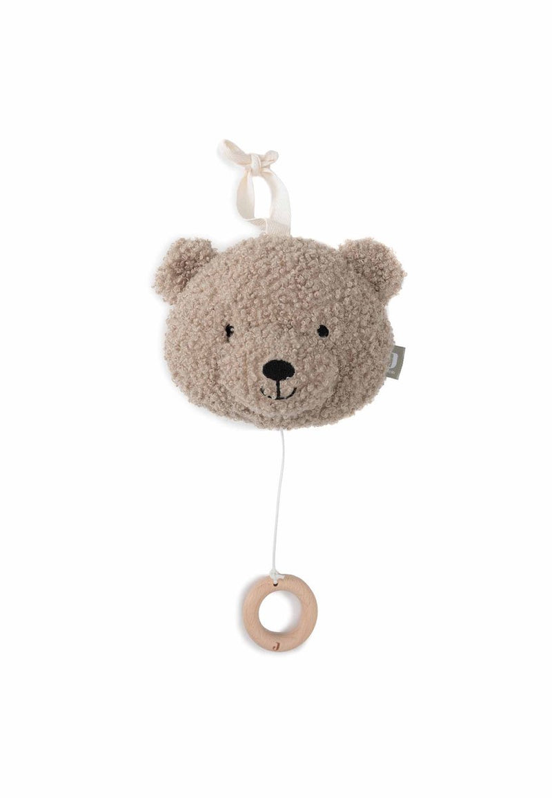 Jollein muziekhanger teddy bear olive green