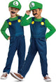 Disguise nintendo - super mario bros, luigi elevated fancy aankleden, maat s (4-6 jaar), kind