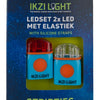 Verlichtingset Ikzi stripties blauw