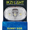 Koplamp Ikzi white light 3 led batterij