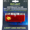 IKZI-Light LED achterlicht 80 drager 2xLED sensor 1440555