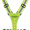 Ikzilight reflectie sport en veiligheidsvest met led one size