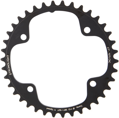Stronglight kettingblad ct2 chain ring strongl. ct2 38t inner cer.-tefl.coat.