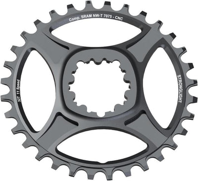 Stronglight kettingblad ht3 chain ring strongl.ht3 32t inner alu black