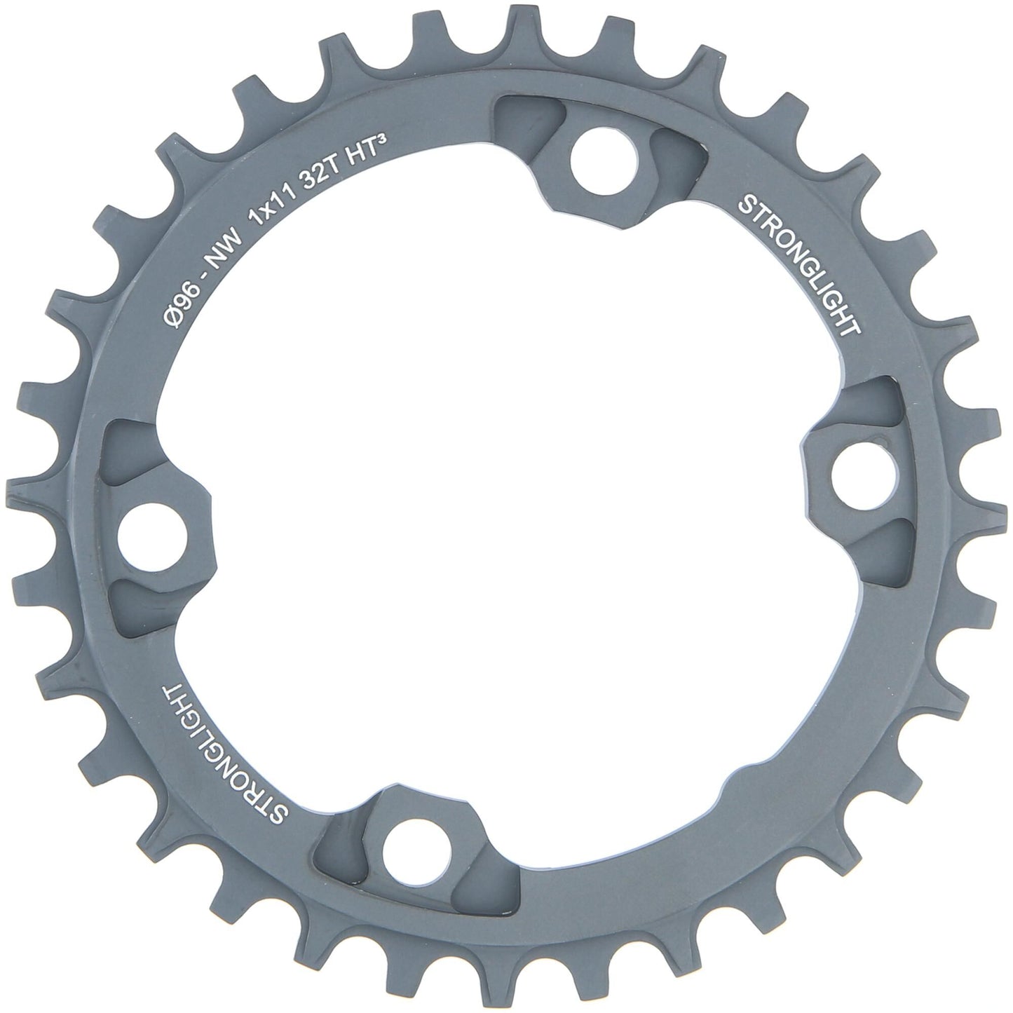 Stronglight kettingblad ht3 chain ring strongl. ht3 32t alu black