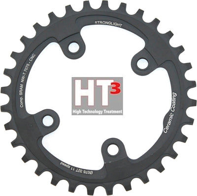 Stronglight kettenblatt ht3 chain ring strongl. ht3 32t inner alu black