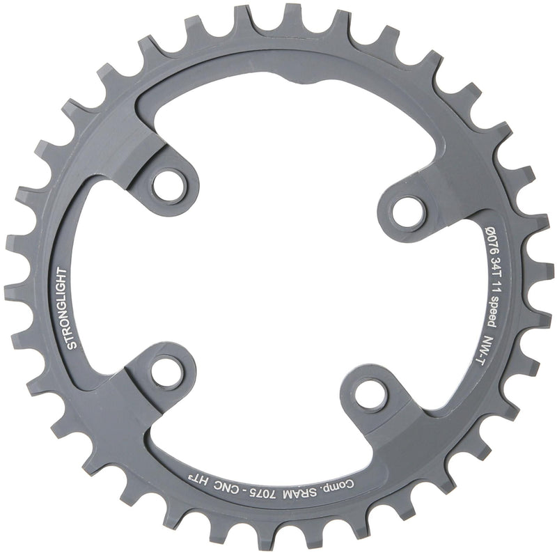 Stronglight kettenblatt ht3 chain ring strongl. ht3 34t inner alu black