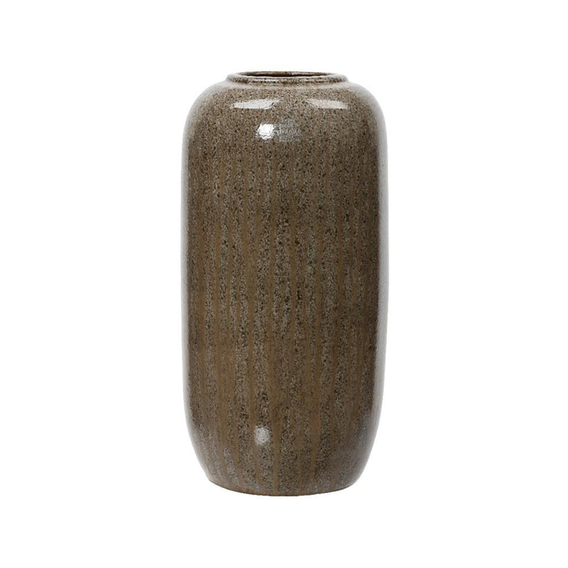 Decoris vaas terracotta h30cm bruin