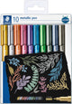 Staedtler metallic pen - set met 10 st design journey - 8323 tb10