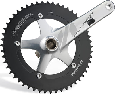 Miche kettenradgarnitur pistard 2.0 crankset pistard 2.0 48 teeth 165mm sil.