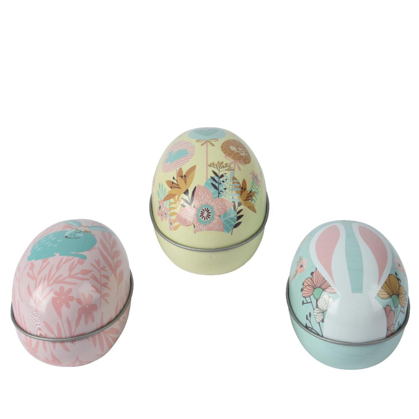 Decoris opbergblik paasei ø6cmh11.5cm multi
