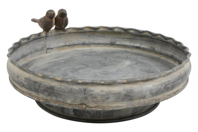 Countryfield vogelbad lena zink dia 24 cm