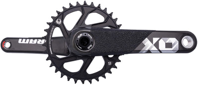 Sram kettenradgarnitur x01 dh crankset x01 dh dub 165mm black