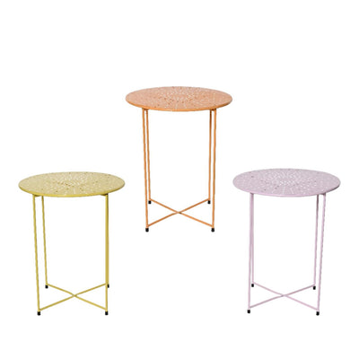 Decoris bijzettafel binnen ijzer h48cm