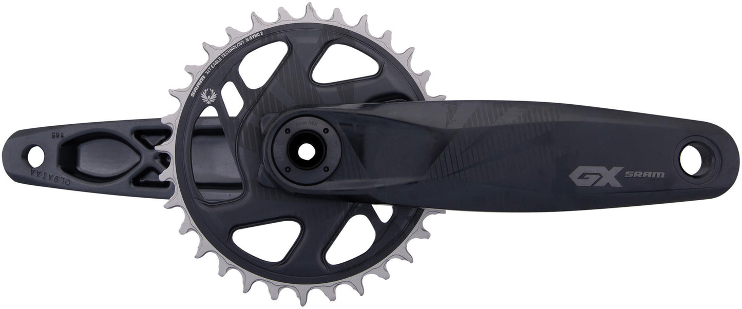 Sram crankstel gx eagle crankset gx eagle 32t boost 165mm