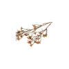 Countryfield kunstbloem forsythia bruin zijde h92cm