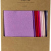 Creativ company hobbyvilt a4 dikte 2mm paars en roze harmonie - 10st.