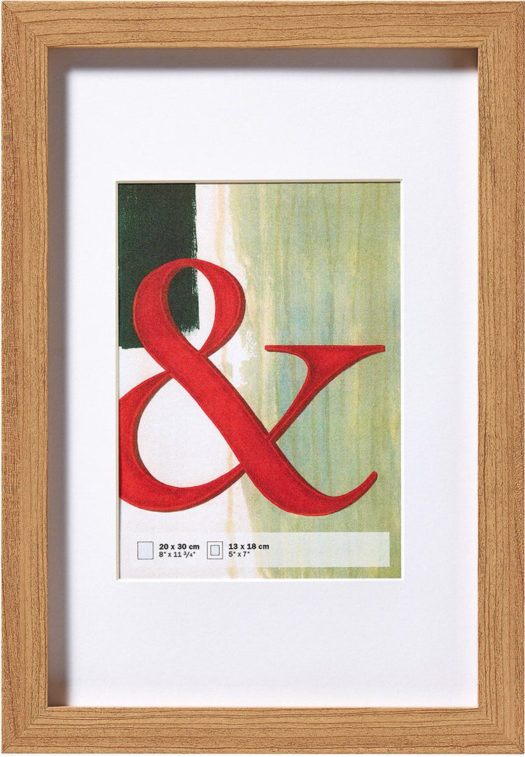 Walther stockholm - mdf houten lijst- fotoformaat 15x20 cm - beuken