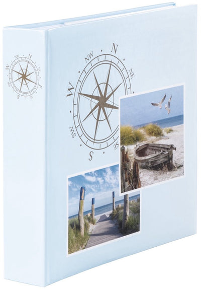 Hama inschuif album - compass - 10x15 - 200 pagina's - wit