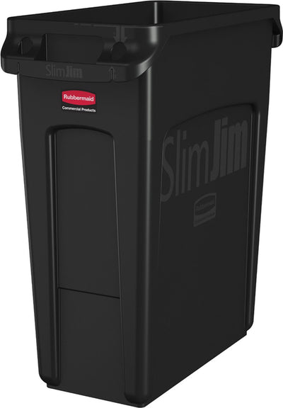 Rubbermaid prullenbak 76227840 polyethyleen zwart