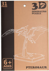 Koopman houten 3d puzzel dinosaurus - afbeelding 1