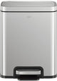 Eko - madison pedaalemmer 8 liter - stainless steel plastic - misty mat rvs - prullenbak