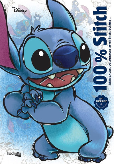Hachette heroes disney 100% stitch kleurboek - hachette - kleurboek voor volwassenen