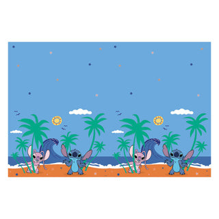 Stitch angel plastic tafelkleed 120x180 | 6 stuks