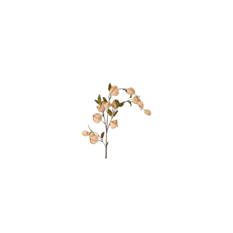 Countryfield kunstbloem physalis bruin zijde h94cm